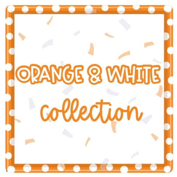Orange & White Collection