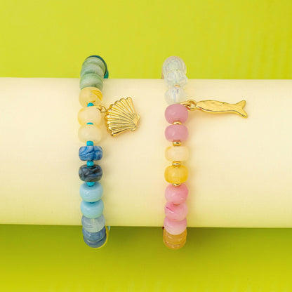 Nautical Multi Beaded Bracelet Set