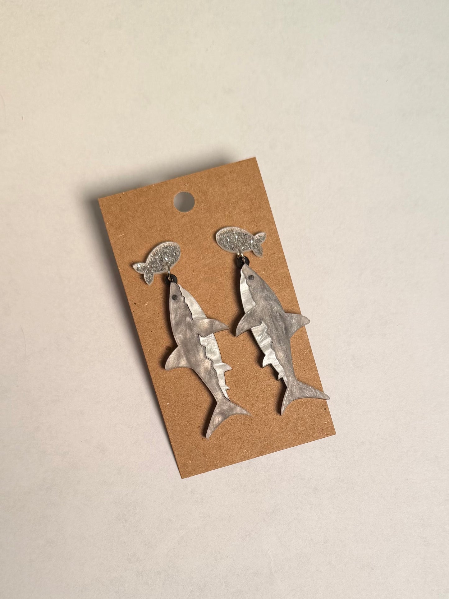 Shark and Fish Earrings