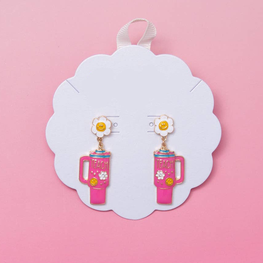 Teach Cup Earrings