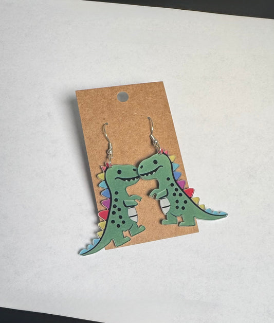 Dinosaur Earrings