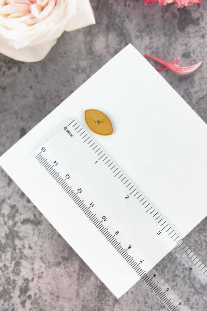 Football Acrylic Stud Earrings