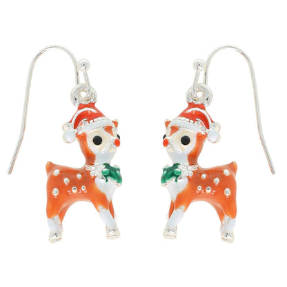 Christmas Deer Earrings