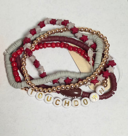 Touch Down 5pc Bracelet Set