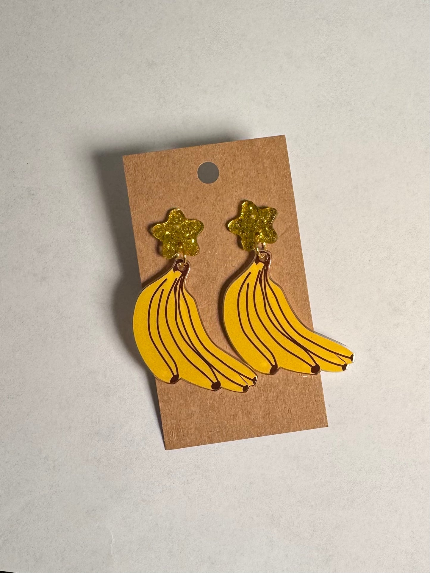 Star Bananas Earrings