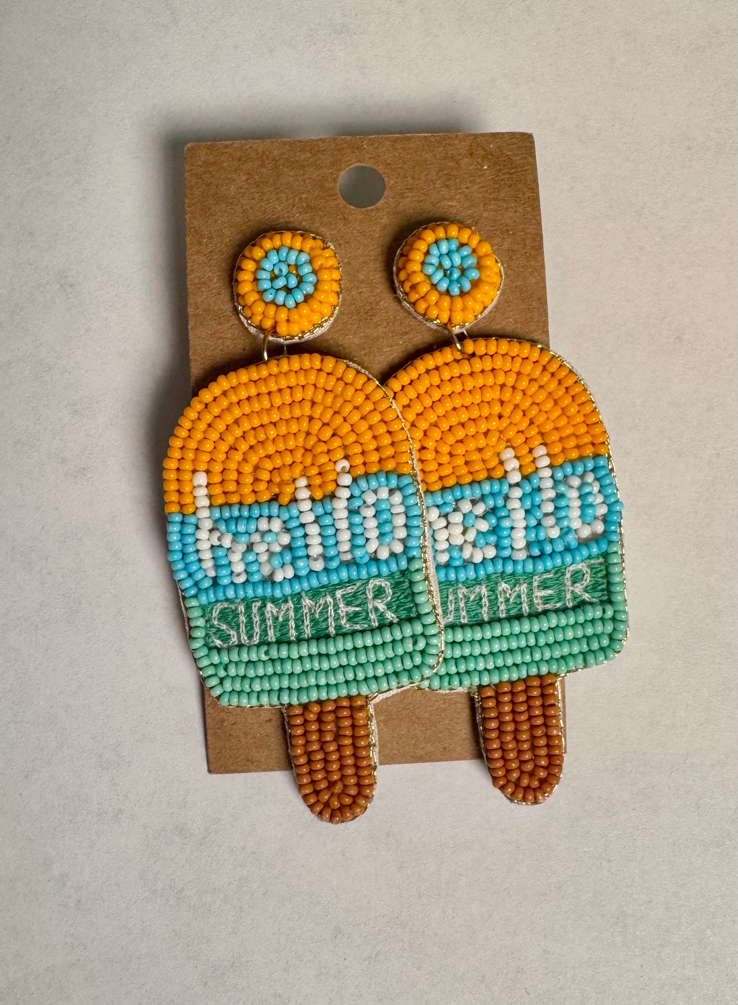 Hello Summer Popsicle Earrings
