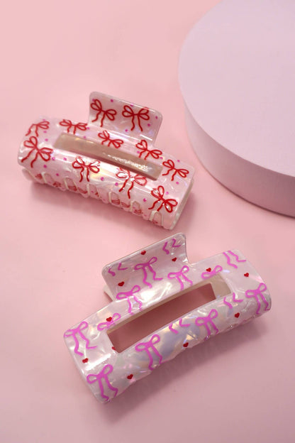Ribbon Bow Hair Clip