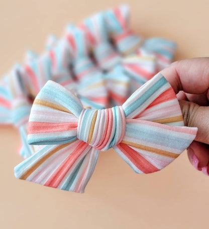 Farmhouse Stripes Chloe Bow
