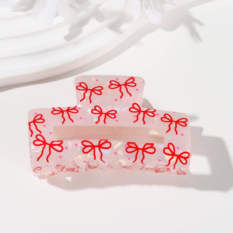Ribbon Bow Hair Clip