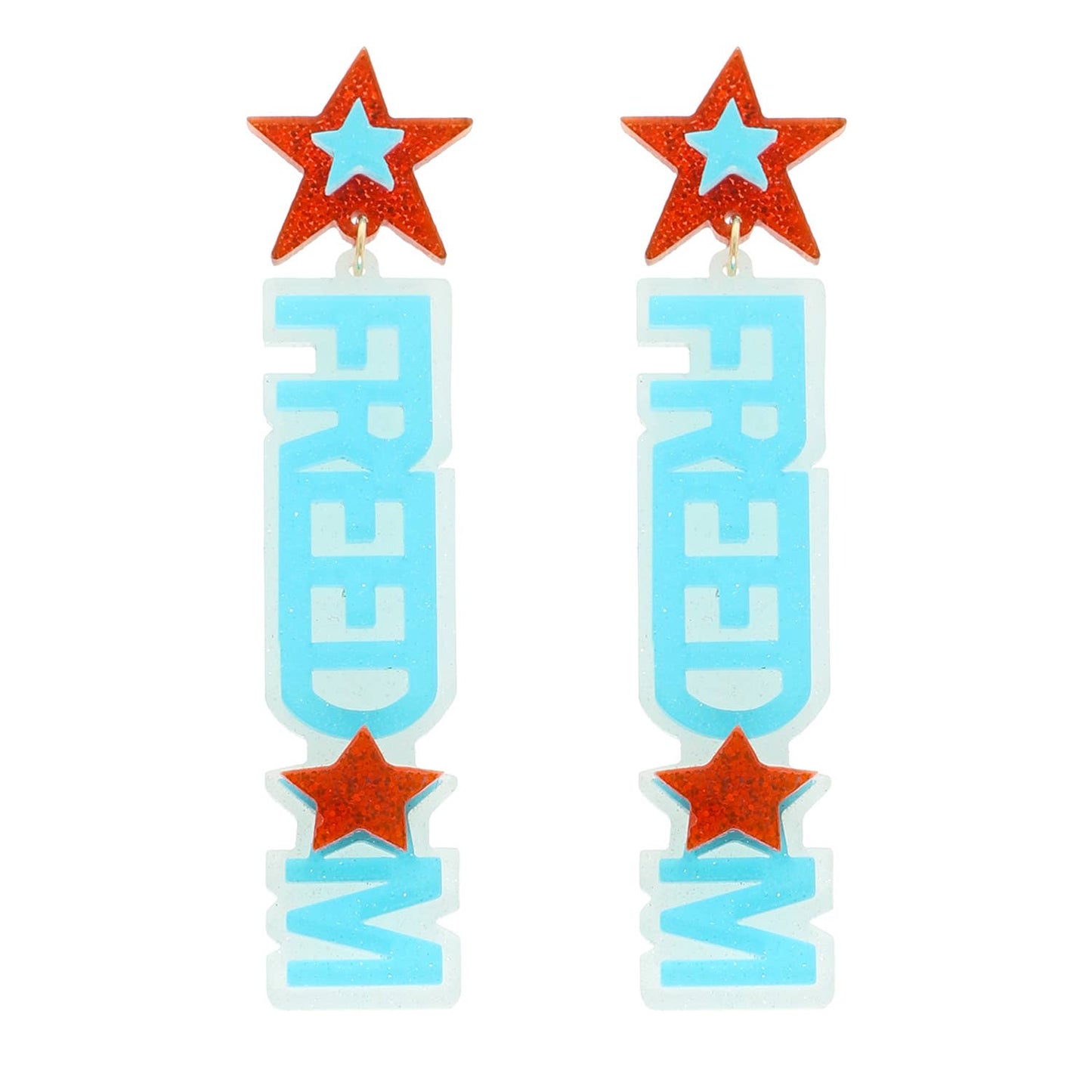 Patriotic Freedom Earrings